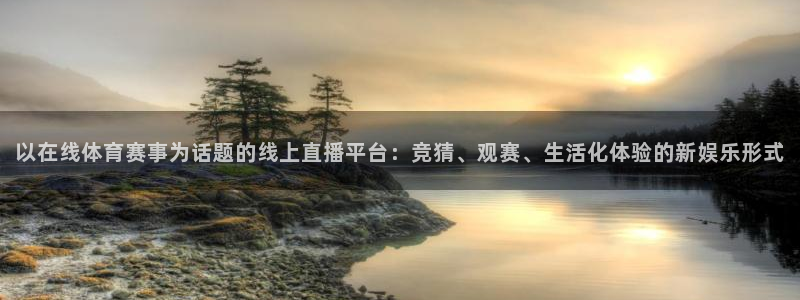 以在线体育赛事为话题的线上直播平台：竞猜、观赛、生活化体验的新娱乐形式